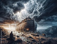AI Generated Image of Nawa'achks Ark!